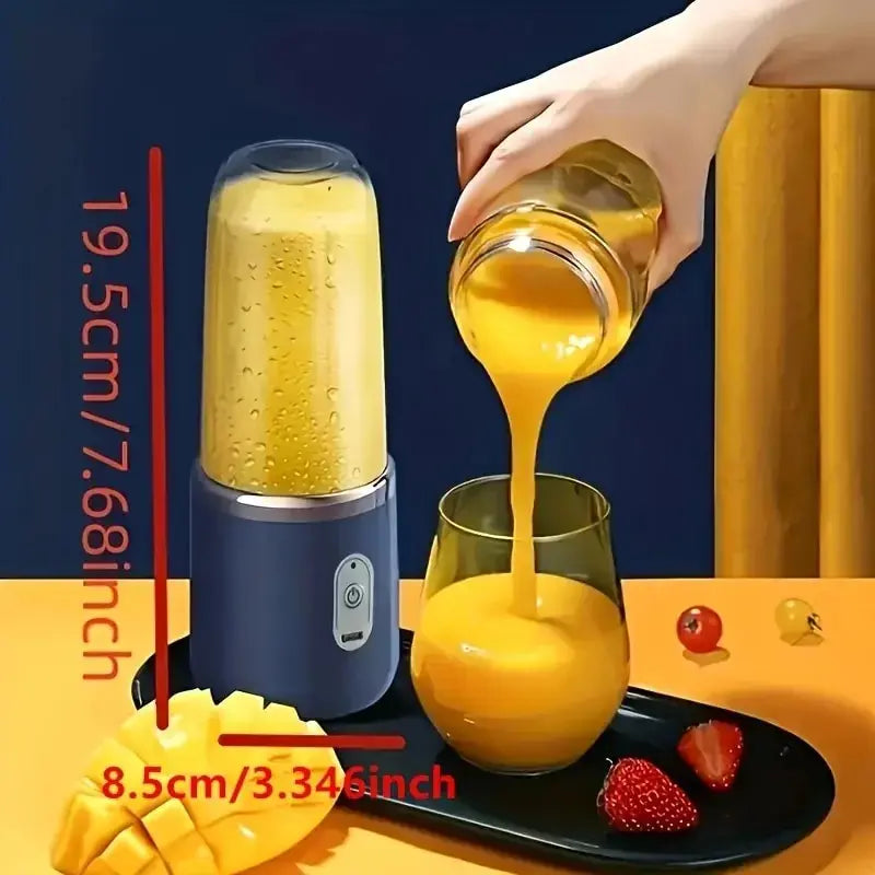 Multifunction Portable Electric Double Cup Juicer