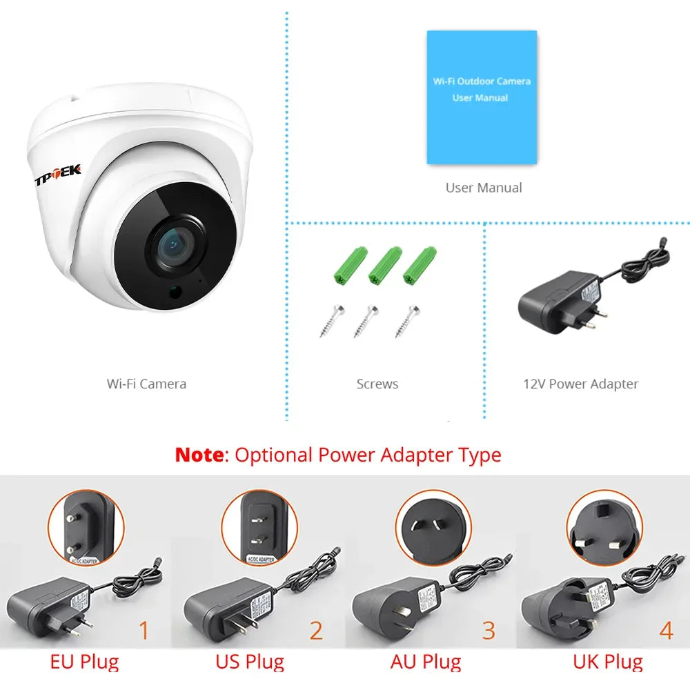 Two Way Audio Video Home Security Camera