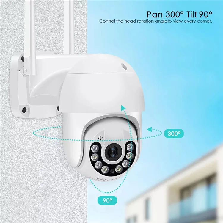 4MP 4K Wireless Home Security Smart Camera