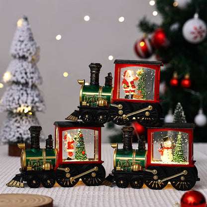 Christmas Gift Train Decoration